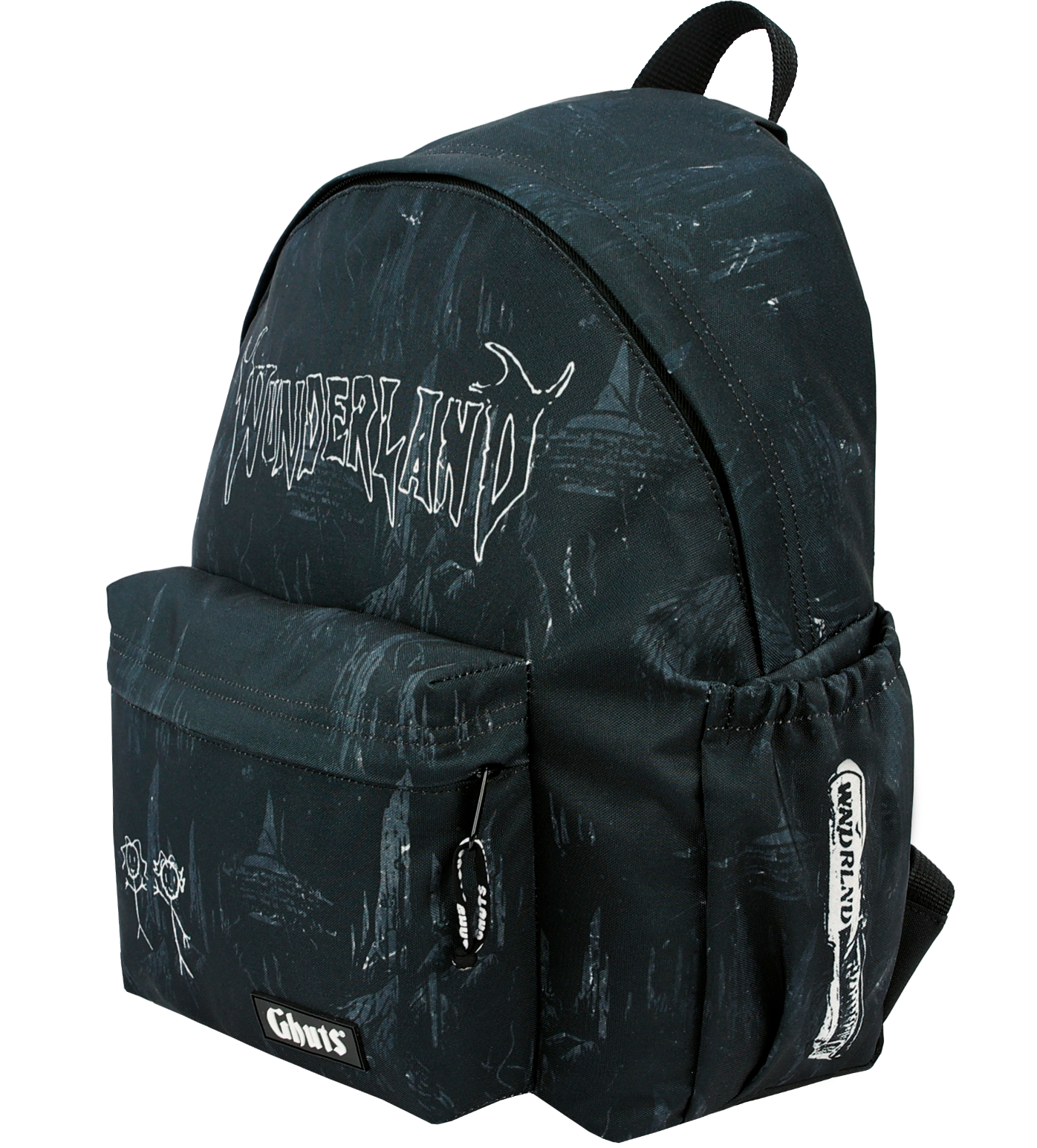 WUNDERLAND: BLACK & WHITE BACKPACK