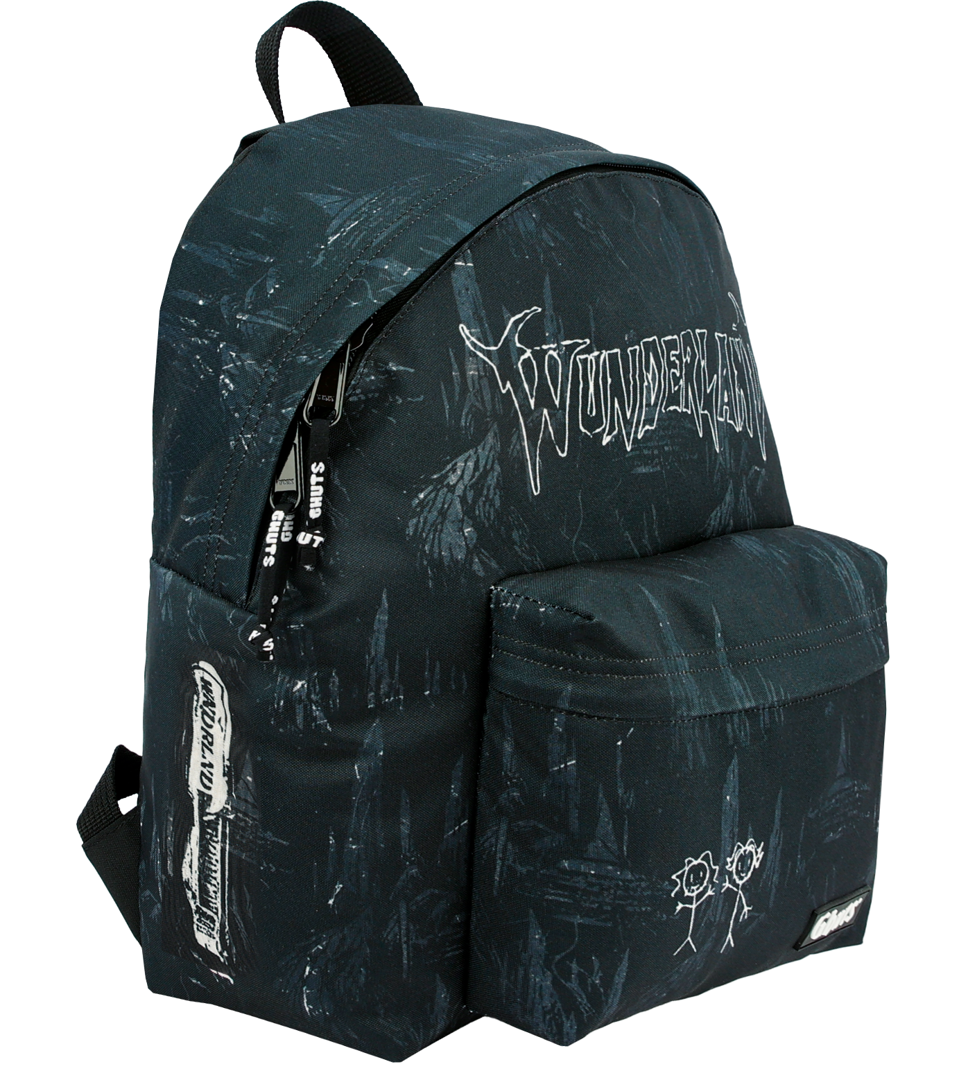 WUNDERLAND: BLACK & WHITE BACKPACK
