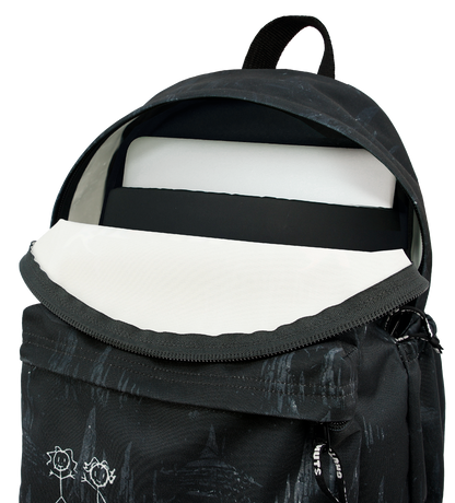 WUNDERLAND: BLACK & WHITE BACKPACK